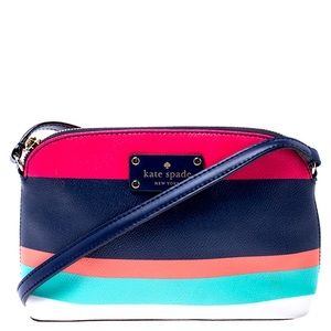 Kate Spade Leather Wellesley Hanna Crossbody Bag
